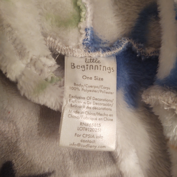 Dinosaur Robe - Picture 2 of 3